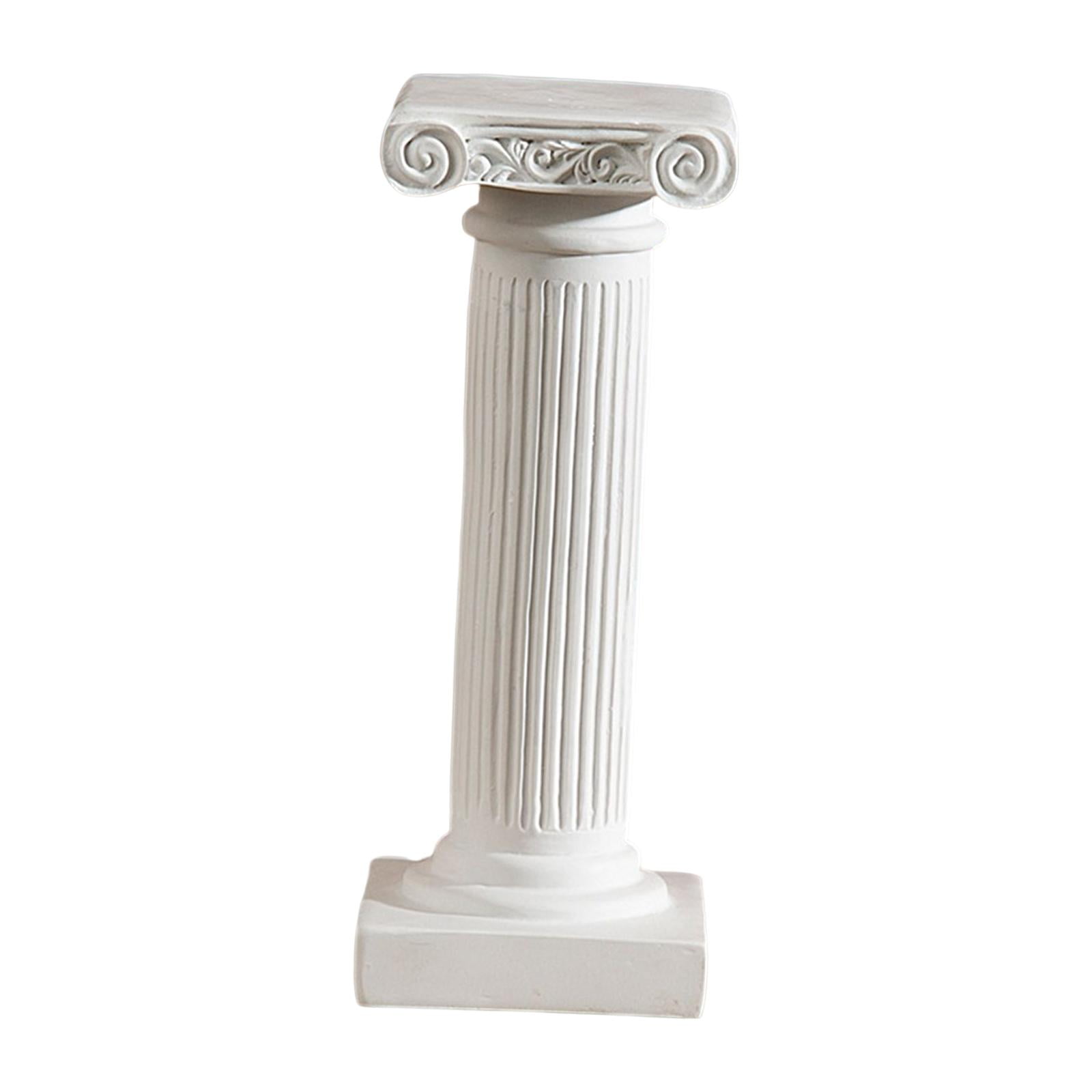 Bothyi - Miniatura Mini Columnas Griegas Resina Base Estigma Para Interior Banquete Patio Arte Grande