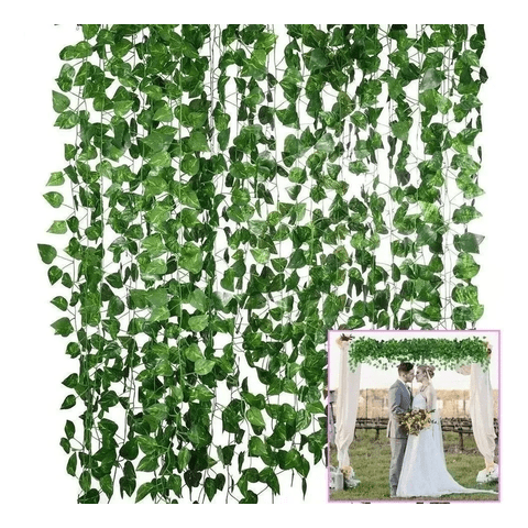 Genérico - Planta Enredadera Artificial 48 Tiras 210 Cm