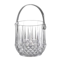 Magideal - Cubo Enfriador De Vino, Bañera De Hielo Y Pinzas Con Asa, Bañeras Portátiles Para Fiestas, Bañera Enfriadora De Bebidas Para Ktv Clubs, Congelador, Có , Ronda Clara