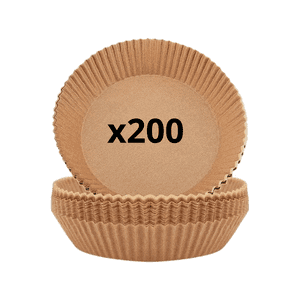 Importclick - Pack 200 Papeles Circular Freidora Air Fryer Forro Antihaderente