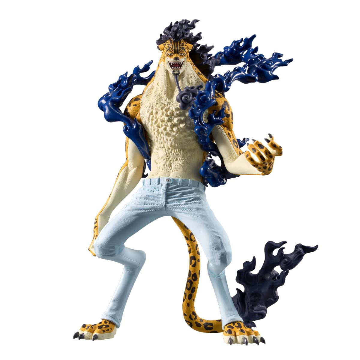 Figura Banpresto One Piece The Rob Lucci Awakening De 7.5 Pulgadas