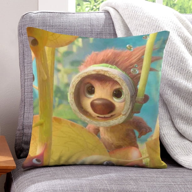 Pookoo Fundas de almohada de terciopelo con tema, regalos de funda de almohada, decoración para el hogar, cojín de lanzar, regalo de cumpleaños para fans y parejas.66*66cm.
