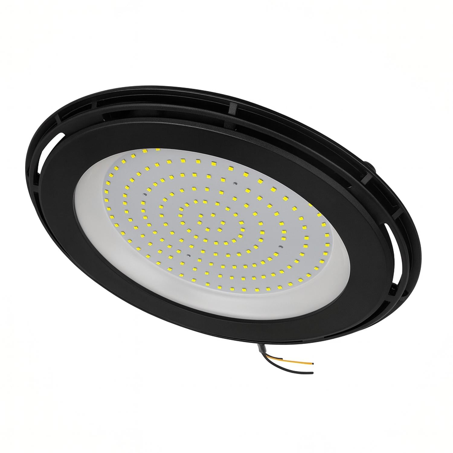 Campana Led Ufo Iii 100w 120° 6500k Unilux Negro 25x5x25