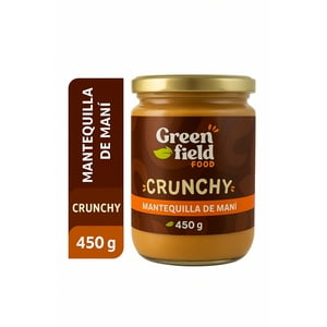 Green Field Food - Mantequilla De Mani Crunchy 450G