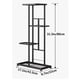 thumbnail image 3 of Soporte Para 5 Macetas Estante Jardinera Plantas Metal Gris, 3 of 4
