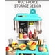thumbnail image 2 of Set de Cocina Fashionable Kitchen para Niños con Grifo de Agua y Alimentos Térmicos – 43 Accesorios verde, 2 of 5