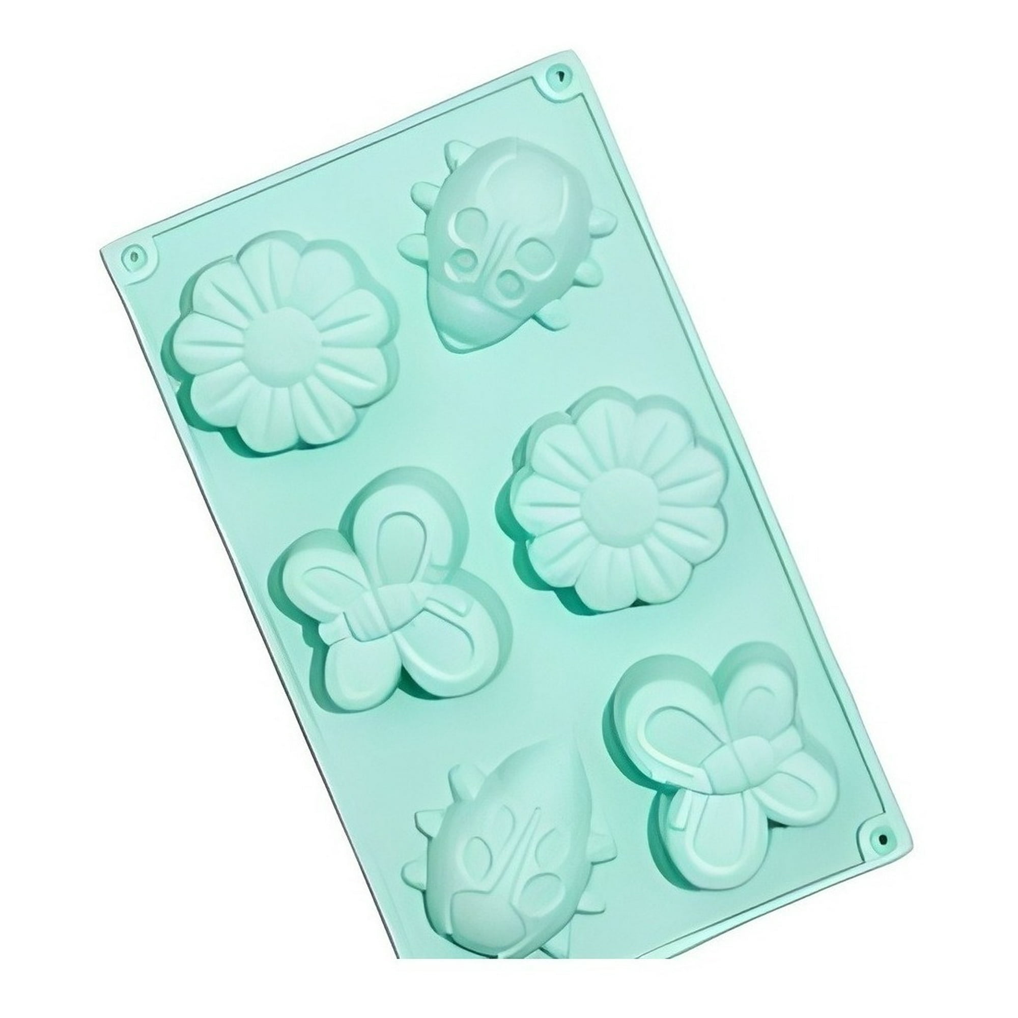 Genérico - Molde De Silicona Moldes Silicona Mariposa Flor Mariquita