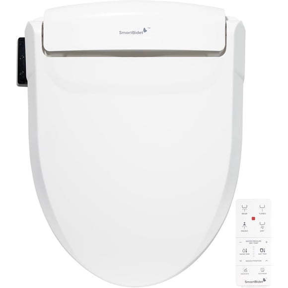 Asiento Bidet Eléctrico SmartBidet SB1000WE Alargado Control Remoto