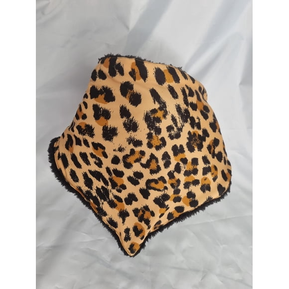 Bandana mascota invierno animal print talla XL
