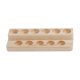 thumbnail image 4 of Soporte De Exhibición De Aceite Esencial De Madera De 2 Niveles Estante De Almacenamiento De Aceites Esenciales De Mesa, 4 of 5
