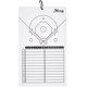 thumbnail image 4 of Portapapeles para entrenadores Murray Sporting Goods, béisbol de borrado en seco, 4 of 7