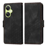 Carcasa Foxdock Oneplus Nord Ce 3 Lite De Cuero Pu, Diseño Acolchado Clásico, Protección Contra Caídas Y Rayones