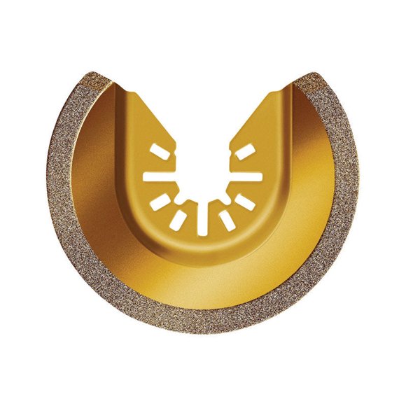 Hoja de sierra Rockwell Sonicrafter de carburo semicírculo, 2,5 cm, 1 paquete