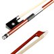 thumbnail image 1 of Arco para violín AMZZ Professional 1/2 Brazilwood Ebony Frog, 1 of 9