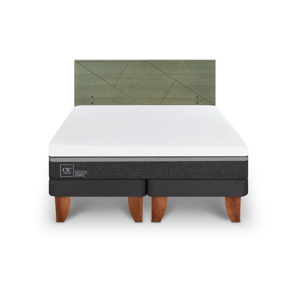 Cama Europea Europea Ortopedic Advance King Respaldo Villarrica King Base Dividida