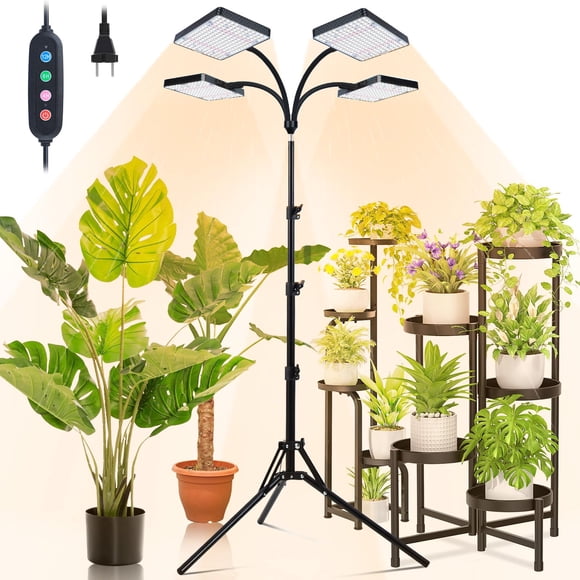 Grow Light Orchbloom con soporte de 100 W, espectro completo, 832 LED
