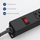 thumbnail image 4 of Power Strip ANNQUAN de 8 salidas con interruptor, cable de 6 pies y 14 AWG 1200J, 4 of 9