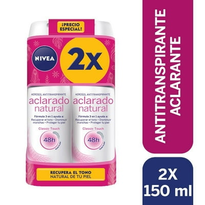 Desodorante Aclarante Pack 2 1 Un Nivea