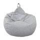 thumbnail image 4 of Puff Pera de Lino talla XL 120x80 GRIS CLARO, 4 of 4