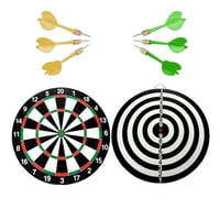 Inaltum Fitness - Set Tablero De Dardos Y Tiro Al Blanco 40Cm + 6 Dardos