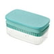 thumbnail image 1 of Herramienta Para Hacer Cubitos De Hielo, Contenedor De Congelador De Hielo De Silicona Para Cocina, Fiesta, Café, Azul, 56 Rejillas, 1 of 3