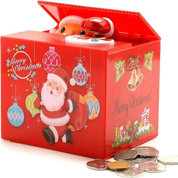 Latas de depósito, latas de depósito para niños, bancos de monedas para ahorrar dinero, regalos creativos, selección de materiales de alta calidad, cultivo de hábitos de depósito