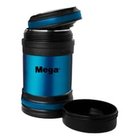 Disparo - Termo De Comida Marca Mega Maxx 0,6 Litros Acero Azul