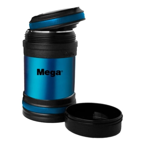 Disparo - Termo De Comida Marca Mega Maxx 0,6 Litros Acero Azul