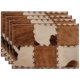 thumbnail image 1 of Set De 4 Mantelitos Individuales Para Mesa Tapetes Rectangulares De Tela Premium Fina Impermeables Y Resistentes 32 X 45 Cm Estilo E A, 1 of 5