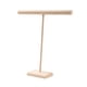 thumbnail image 3 of Soporte para presentación de joyería en forma de T, soporte para collar, escaparate de madera portátil, soporte para presentación de joyería de escrit 245 cm x 275 cm, 3 of 5