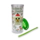 thumbnail image 3 of Vaso frío Silver Buffalo Star Wars: The Mandalorian Grogu Christmas Icons de plástico con pajita reutilizable y tapa a prueba de fugas, 3 of 6