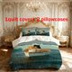 thumbnail image 1 of 3pcs Cat Version of Titanic Themed Bedding Set | Duvet Cover and 2 Pillowcases All Season, 1 of 5