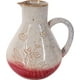 thumbnail image 2 of Jarra de porcelana de 1.5l hecha a mano "Flor" roja de la colección LandLust, 2 of 3