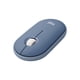 thumbnail image 1 of Ratón inalámbrico Logitech Pebble Bluetooth/2.4GHz Blueberry, 1 of 8