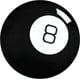 thumbnail image 2 of Juguete Infantil Magic 8 Ball Mattel Games Retro, 2 of 3