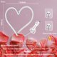 thumbnail image 4 of Lámpara BerniceKelly Corazón Rosa Neon 34x33 cm USB, 4 of 9