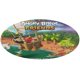 thumbnail image 1 of Angry Birds: Isla Misteriosa Alfombra Redonda de Felpa Coral, Antideslizante, No Desprende Pelusas, Lavable y Duradera para Salón, Dormitorio y Habitación de Niños 60cm, 1 of 6