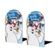 thumbnail image 1 of Frosty el Muñeco de Nieve Sujetalibros decorativos temáticos, tope para estantería con base antideslizante, uso dual para hogar y oficina - 2 piezas, 1 of 6