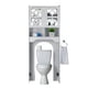 thumbnail image 1 of Mueble Estante de Baño Multifuncional Blanco, 1 of 5