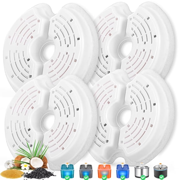Filtros para fuentes de agua Cat Monsin para acero inoxidable de 2,5 litros
