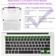 thumbnail image 2 of Funda De Silicona Para Teclado De Macbook Air De 13 Pulgadas (a1466/a1369, Lanzamientos 2010-2017) Y Macbook Pro De 13/15 Pulgadas (con O Sin Pantalla Retina, Versión De 2015 O Anterior), 2 of 7
