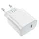 thumbnail image 2 of Cargador Certificado Pd20w Hoco Dc67 blanco, 2 of 5