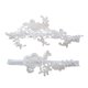 thumbnail image 1 of 2x Conjunto De Ligas De Boda, Ligas De Novia Para Fiestas, Damas De Honor, Bodas, Blanco, 1 of 5