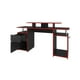 thumbnail image 2 of Escritorio Gamer 1 Puerta 1 Cajon Fm 054n Negro Y Rojo, 2 of 7