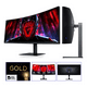 thumbnail image 1 of Xiaomi Monitor Curvo Gamer G34wqi 34 2k Ultrawide 180hz Negro, 1 of 7
