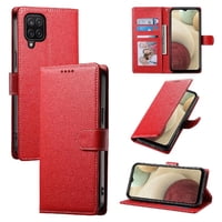 Funda Para Foxdock Samsung Galaxy M12– Cuero Premium, 3 Ranuras Para Tarjetas, Protección Contra Impactos