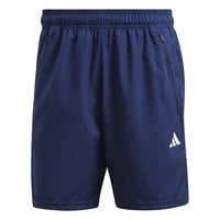 Pantalones Cortos Adidas Train Essentials Woven Para Hombre Azul Oscuro/Blanco