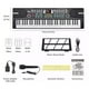 thumbnail image 2 of Teclado Piano Electrónico Musical 61 Teclas + Funda + Atril, 2 of 3