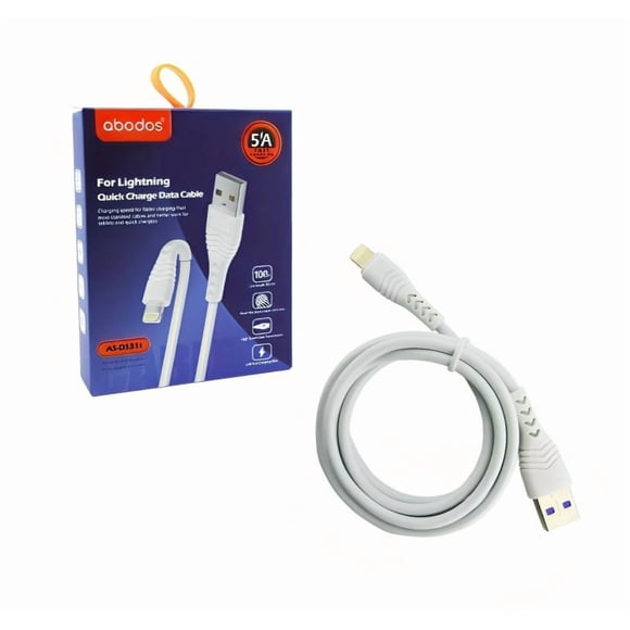 Cable P/Iphone A Usb Abodos 1 Mts 5 Amp Mod.As-Ds31I