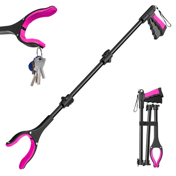 Herramienta Recolectora Plegable con Mandíbula Giratoria AgeSage 91 cm